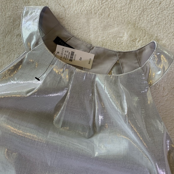 Talbots Metallic Halter Top - Picture 5 of 16